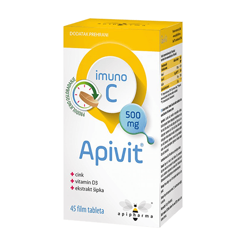 Apivit® Imuno C 500mg film tablete